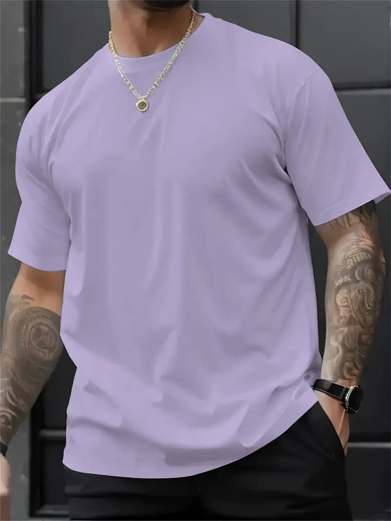 3D Digital Printing Printed Loose Short Sleeve Round Neck T-shirt - globaltradeleader