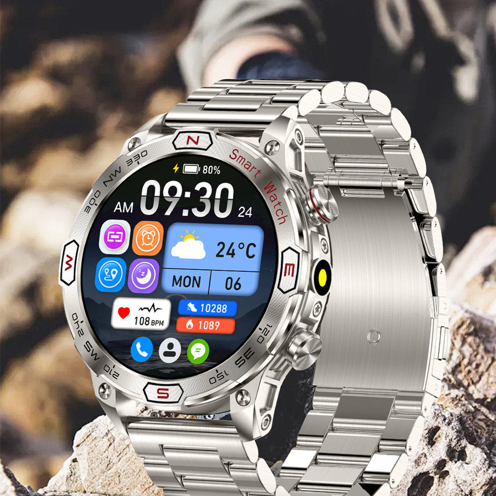 Smart Watch HD AMLOED Screen Bluetooth Calling Sports Watch - globaltradeleader