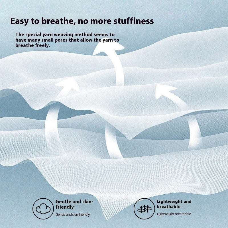 Ice Silk Mesh Short Sleeve Sports Casual - globaltradeleader