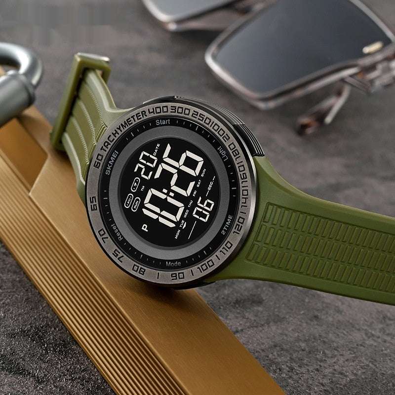 Men's Stylish And Versatile Electronic Watch Luminous Waterproof - globaltradeleader