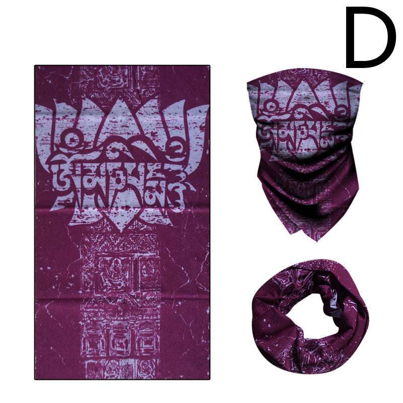 Magic Turban Headgear Sports Equipment Bib Sunscreen Collar Riding Supplies