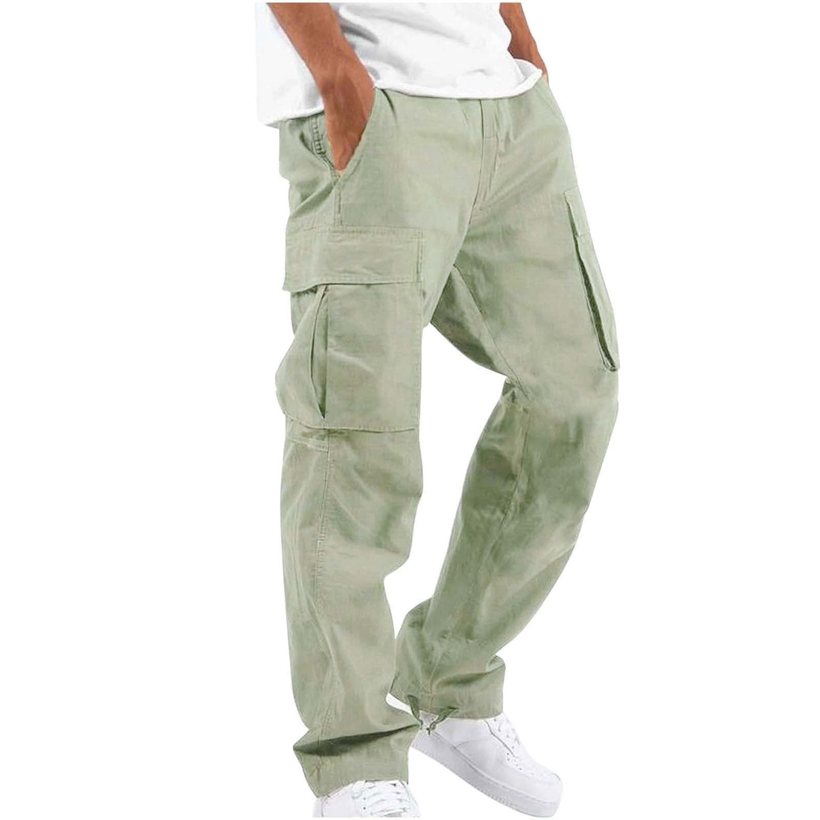 Men's Workwear Drawstring Multi-pocket Casual Pants - globaltradeleader