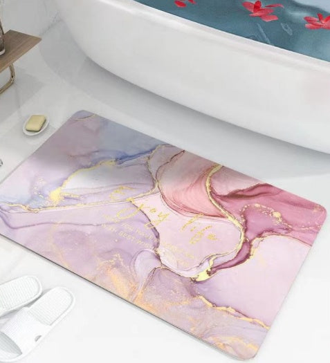 Diatom Mud Soft Entrance Bathroom Absorbent Foot Pad - globaltradeleader