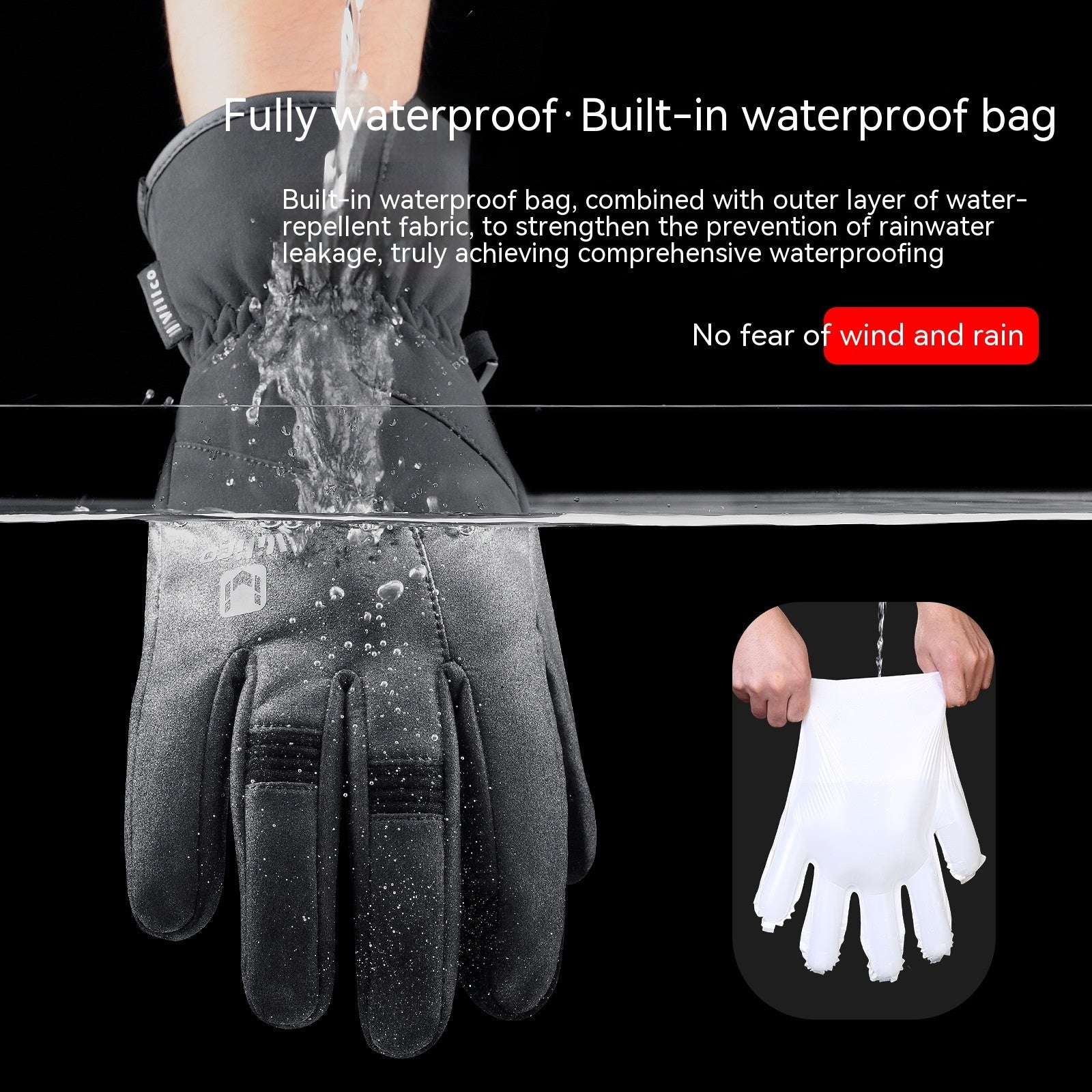 Outdoor Winter Warm Gloves Waterproof Windproof Touch Screen - globaltradeleader
