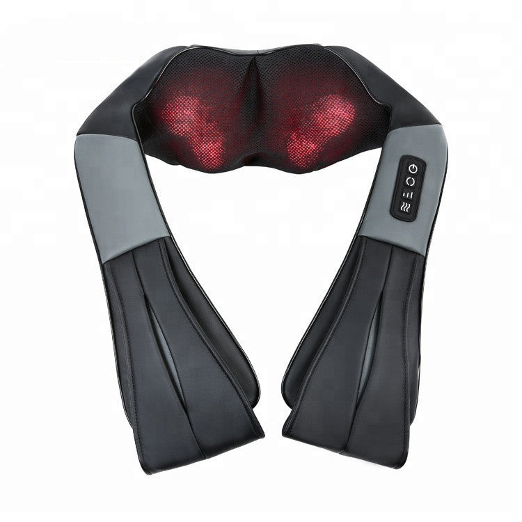 Kneading Shawl Cervical Spine Massager Shiatsu Hot Compress - globaltradeleader