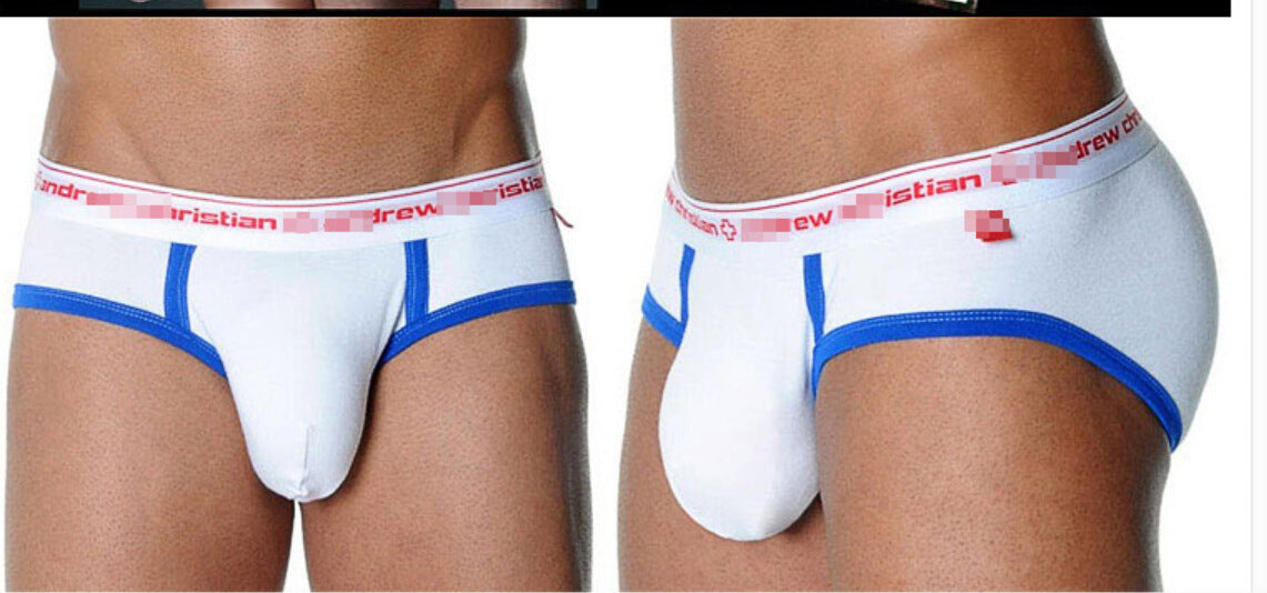 Men's Fashion Comfortable Briefs Simple And Breathable Lightweight Briefs