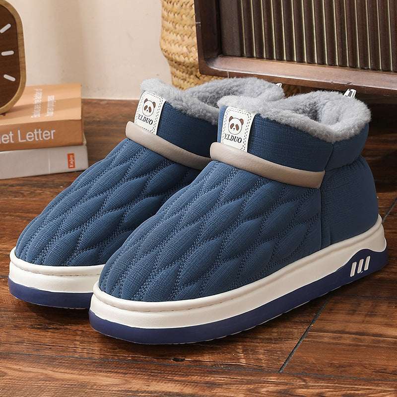 Winter Leather Waterproof Cotton Shoes Women - globaltradeleader