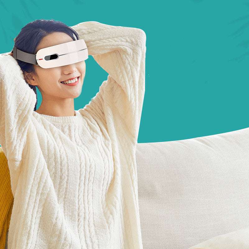 Bluetooth-compatible Vibrating Hot Compress Airbag Kneading Sleep Aid Eye Protection Device - globaltradeleader
