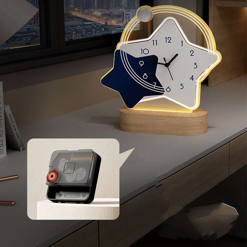 Light Luxury Style Desk Clock Desktop