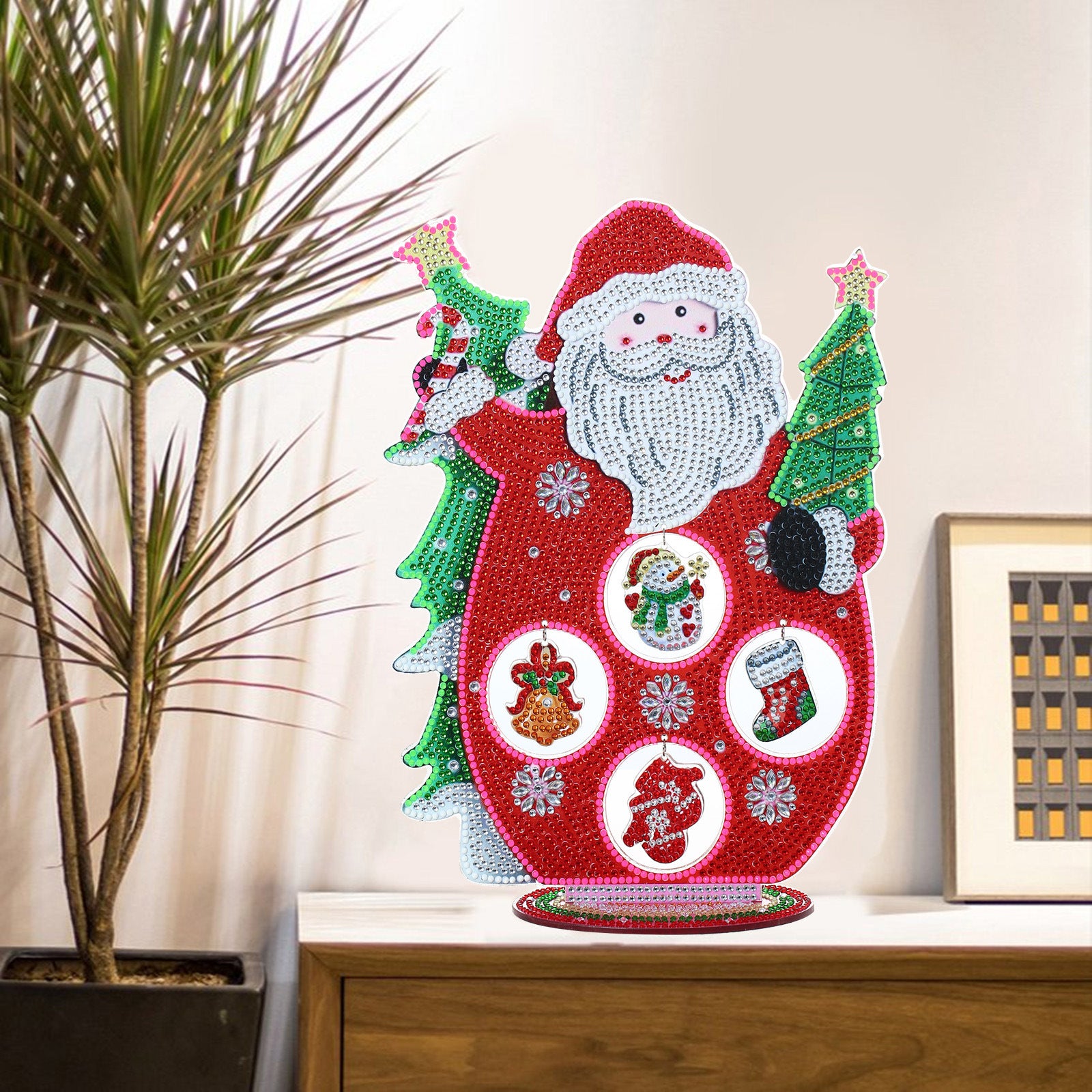 Diamond Painting Christmas Tree Pendant