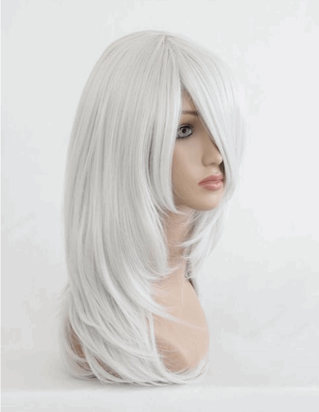 Medium Length Straight Cosplay Wig