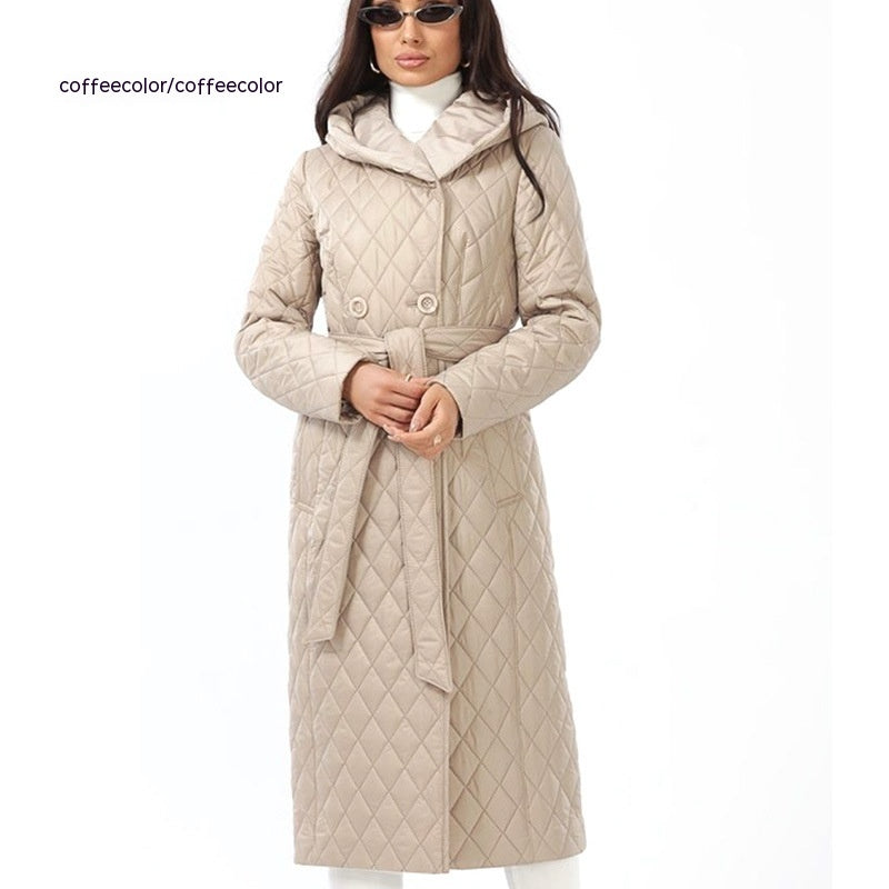 Winter Clothing Coat Hooded Padded Cotton Coat Lightweight