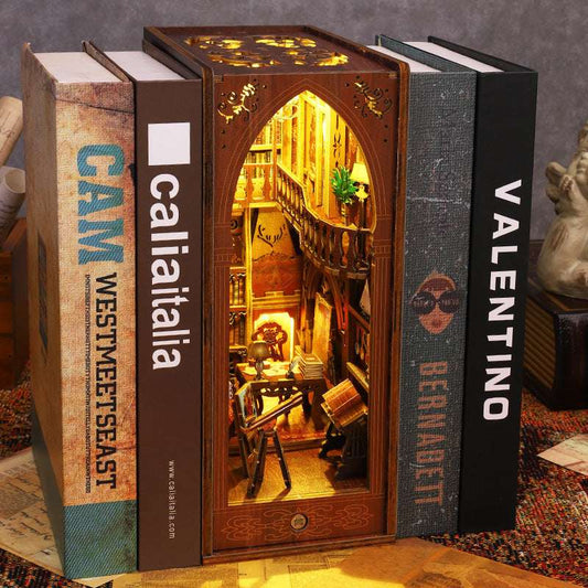 Creative Assembly 3D Three-dimensional Model Library Book Stand - globaltradeleader