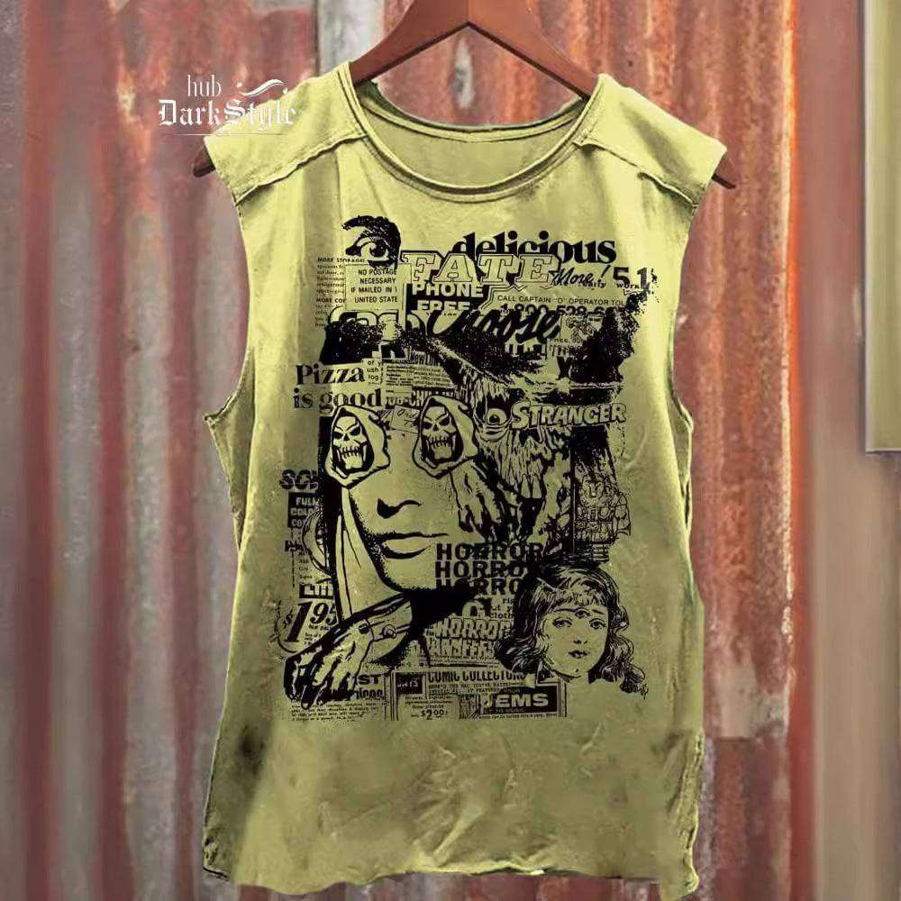 Men's Creative 3D Digital Printing Vest - globaltradeleader