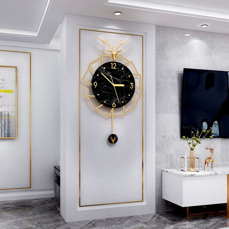 Fashion Simple Clock Creative Personality Art Hanging On The Wall