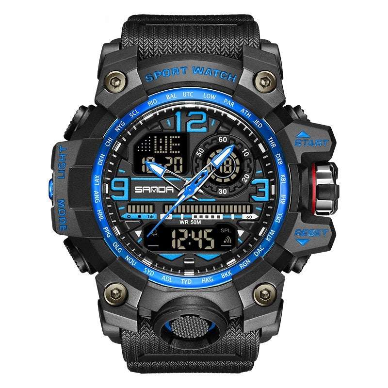 Electronic Youth Student Fashion Trend Cool Men's Watch - globaltradeleader