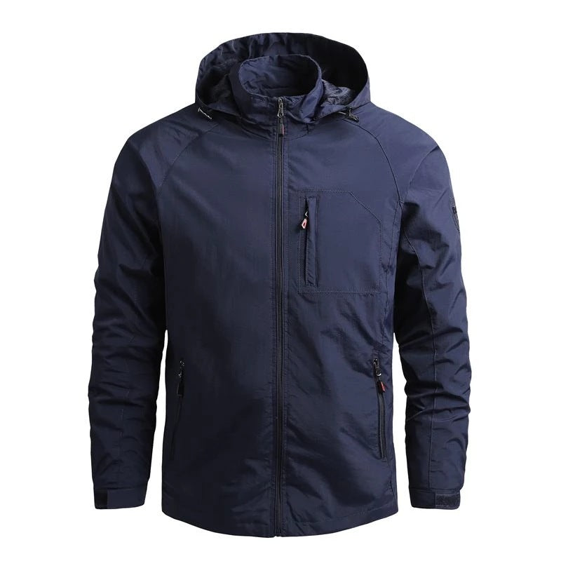 Men's Fashion Solid Color Single Outdoor Jacket - globaltradeleader