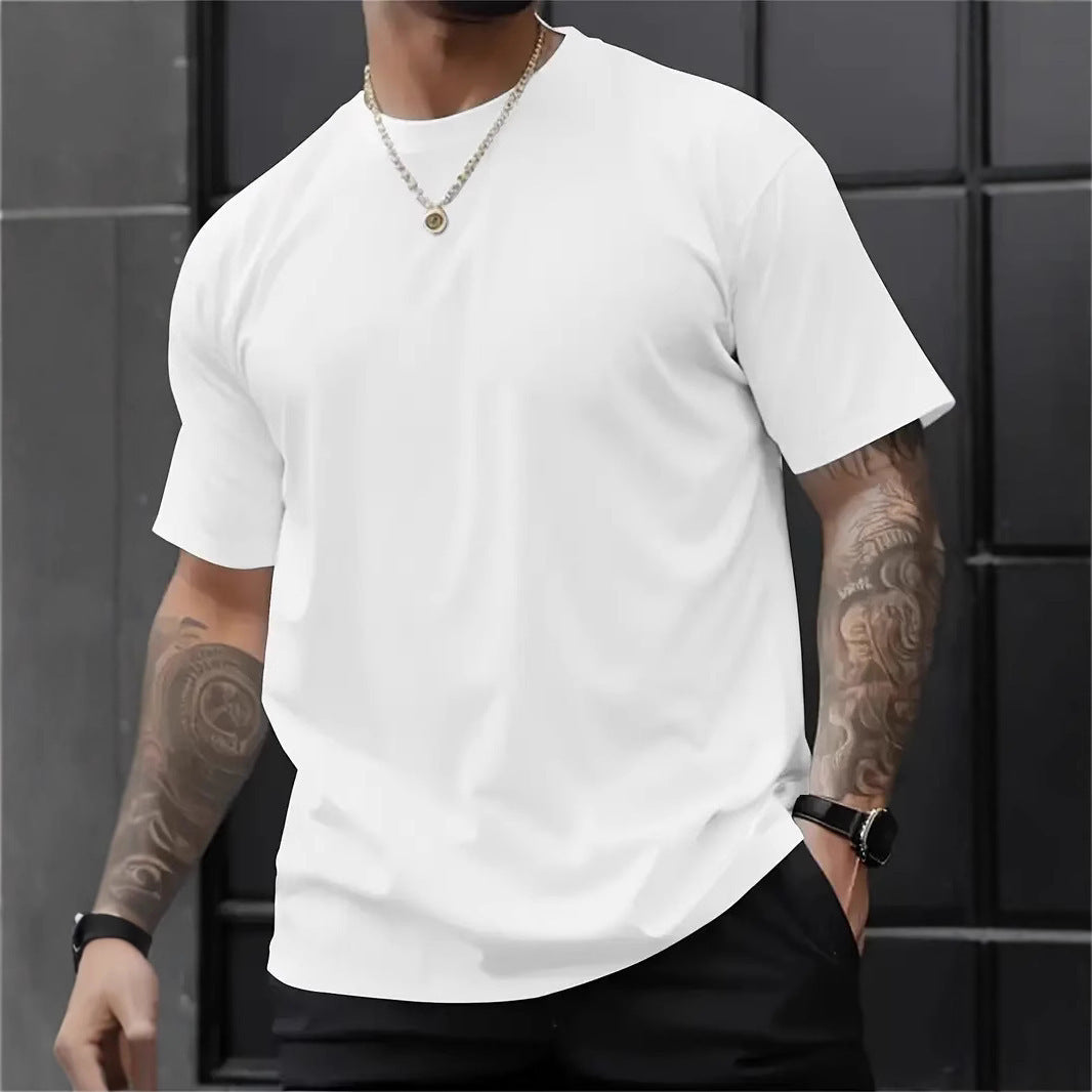 3D Digital Printing Printed Loose Short Sleeve Round Neck T-shirt - globaltradeleader