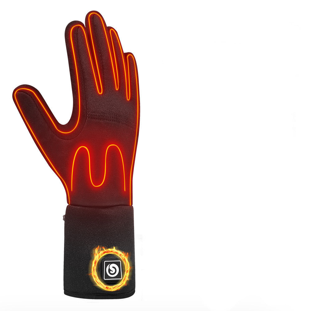 Winter Riding Heating Gloves Outdoor Sports Electric Heating Ski Mountaineering Warm Touch Screen - globaltradeleader