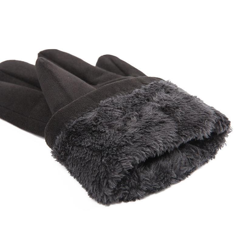 Autumn And Winter Padded And Thickened Warm Gloves - globaltradeleader