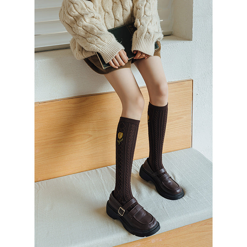 Lolita Autumn And Winter College Style Tube Socks