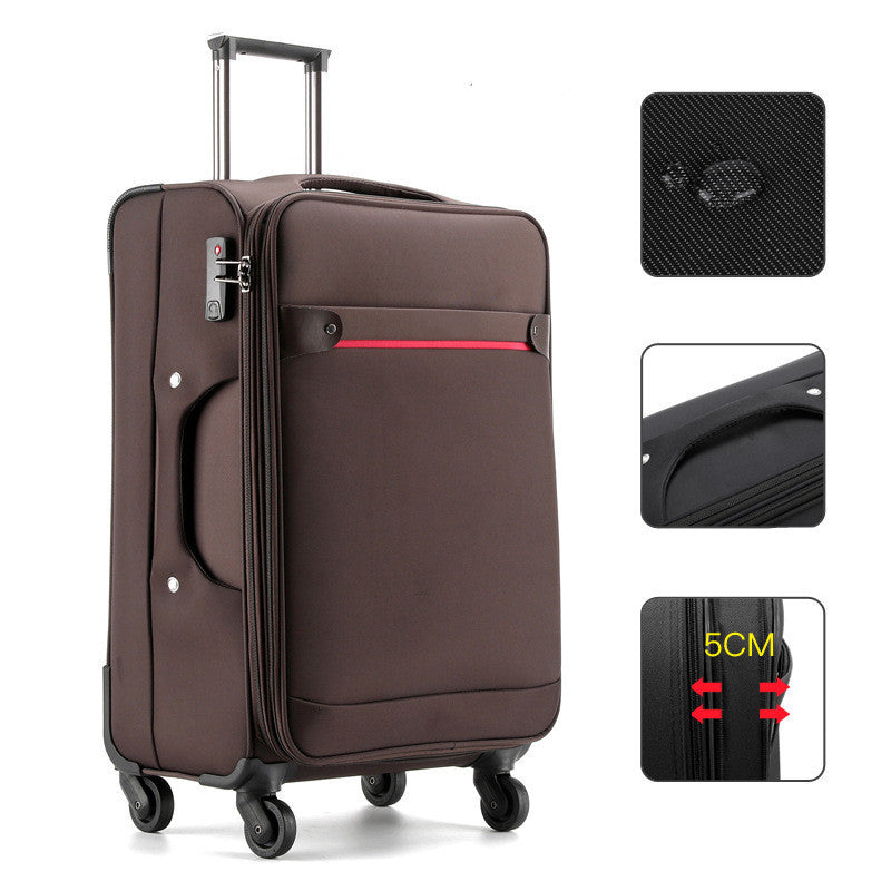 Business Luggage Oxford Bra Bar Large Capacity Password - globaltradeleader