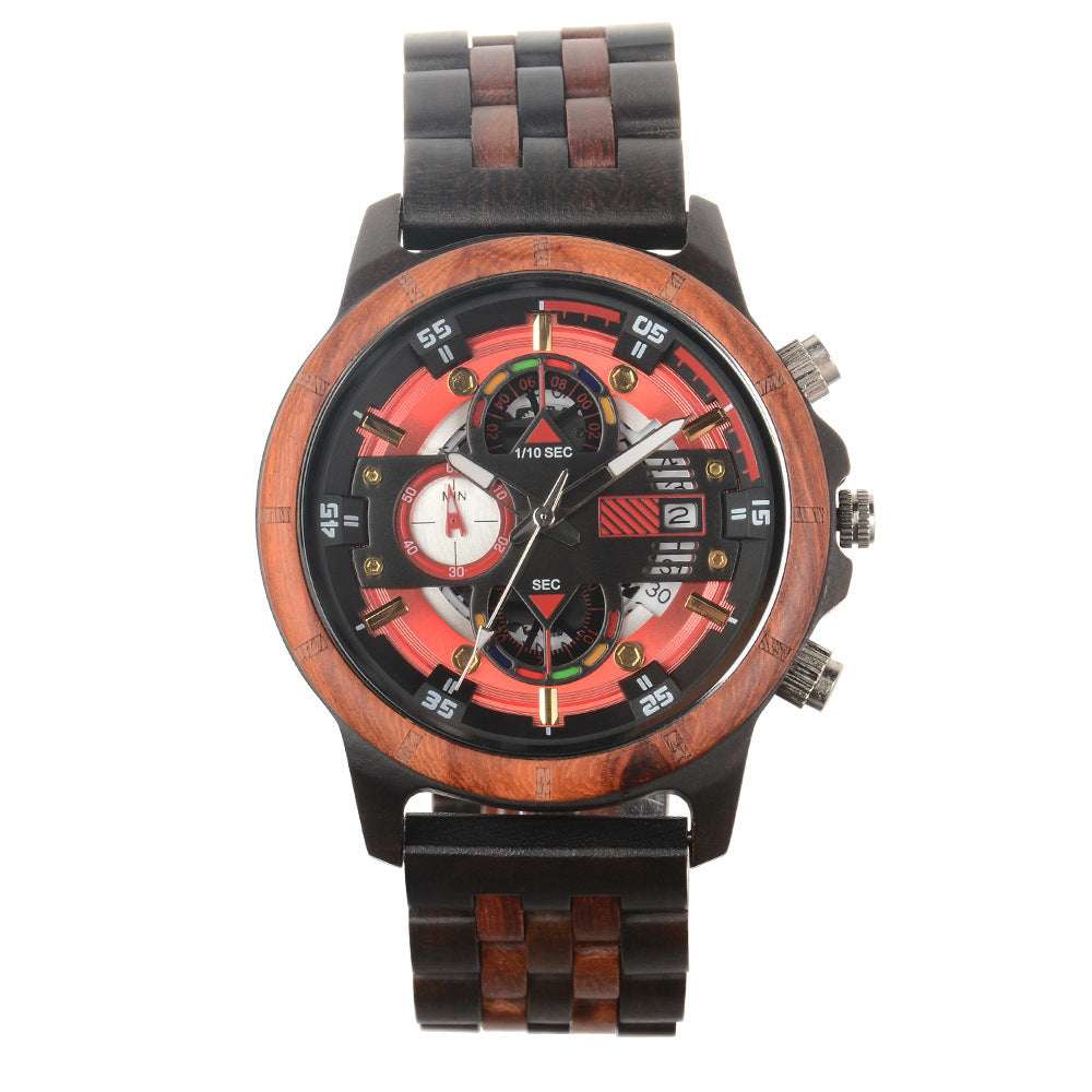 Multi-function Quartz Watch Men - globaltradeleader