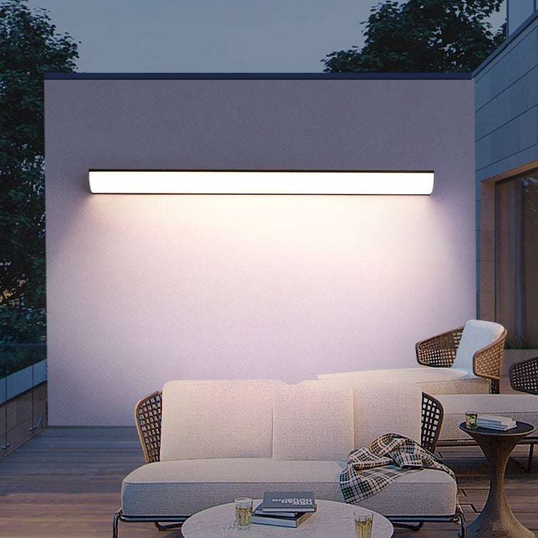 Surface-mounted Outdoor Sensor Light, Waterproof Strip Wall Lamp - globaltradeleader