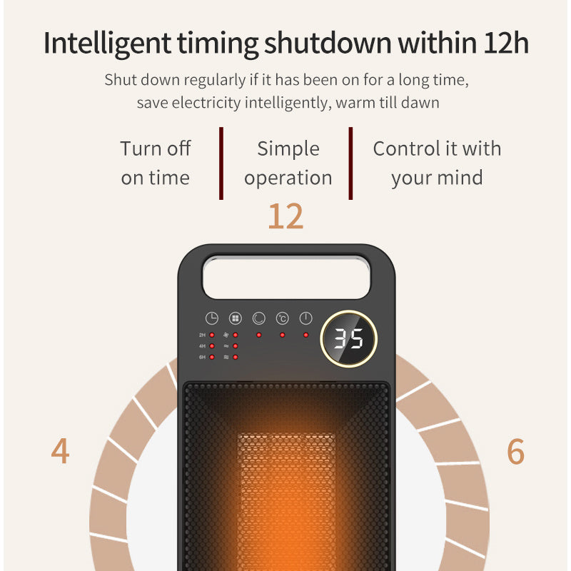 Household Remote Control Heater Power Saving Vertical - globaltradeleader