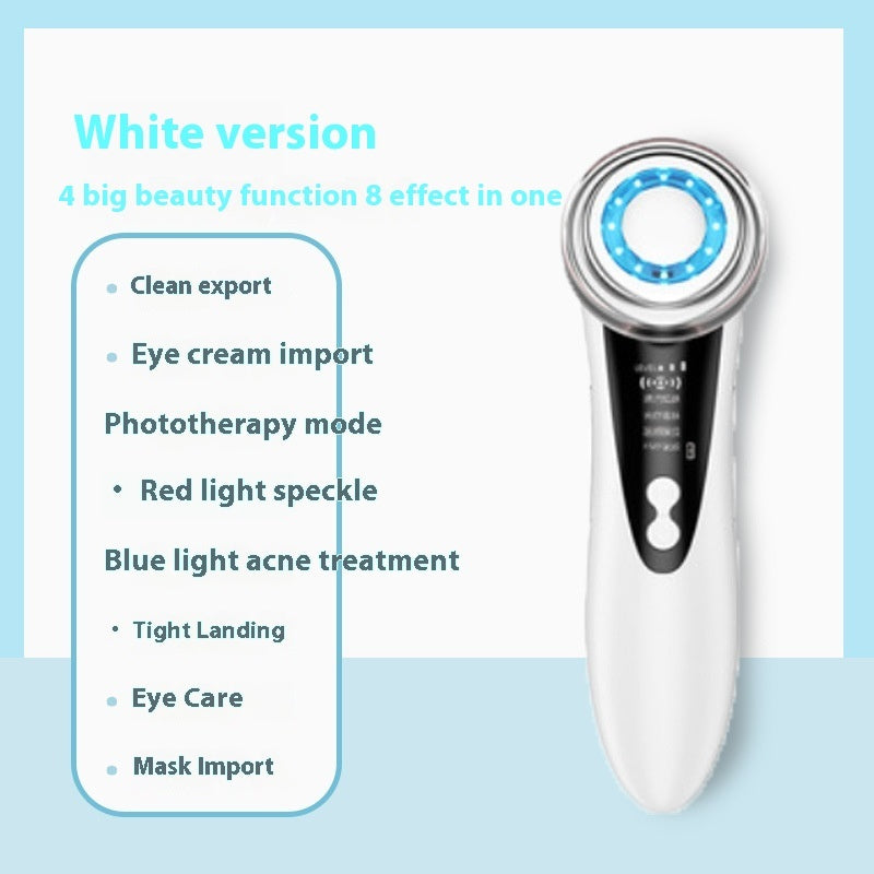 Household Color Light Beauty Instrument Micro-current Facial Massage Cleaning - globaltradeleader