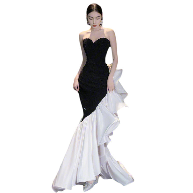 Tube Top Evening Gown - globaltradeleader