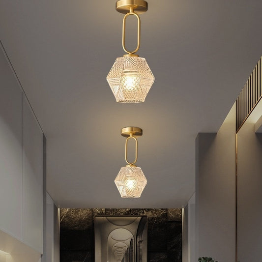 Creative Restaurant Bar Modern Simple Glass Chandelier - globaltradeleader