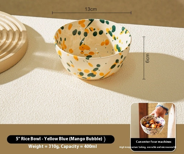 Ceramic Good-looking Dessert Bowl Breakfast Brunch Bowl - globaltradeleader