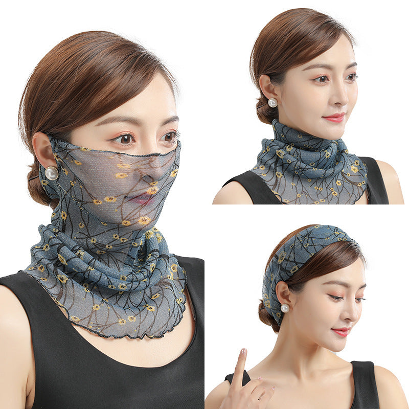 Women's UV Protection Neck Protection Scarf