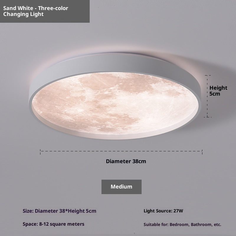 Moon Bedroom Light Modern Creative Ceiling Lamp - globaltradeleader