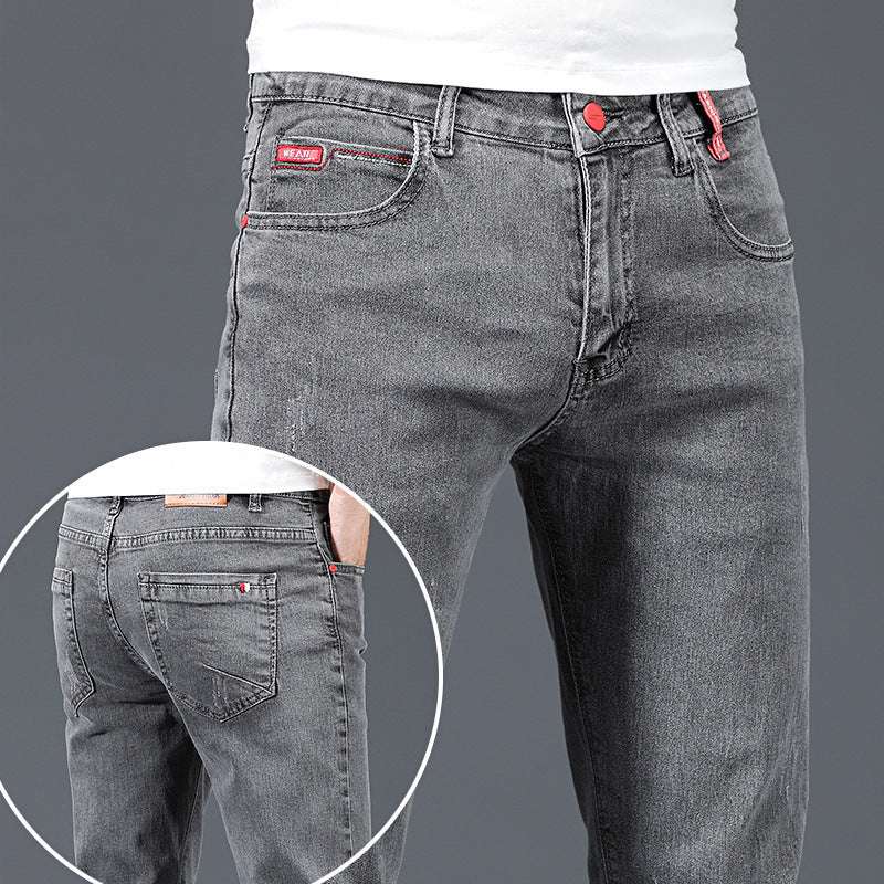 Men's Fashion Slim Stretch Pencil Jeans - globaltradeleader