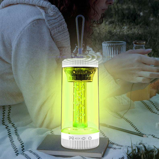 Outdoor Portable Camping Light Led Colorful Wireless Bluetooth Speaker - globaltradeleader