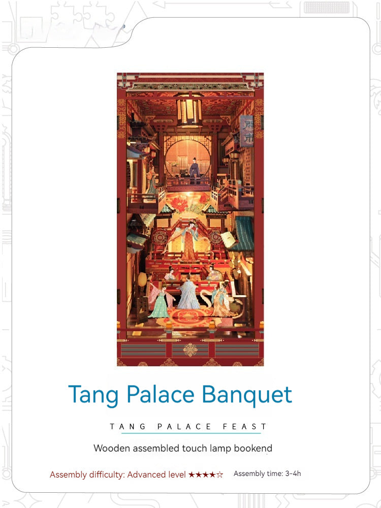 Whale Air Diy Cottage Magic World 3d Stereo Hand-assembled Book Stand Desktop Model Toy For Holiday Gift - globaltradeleader