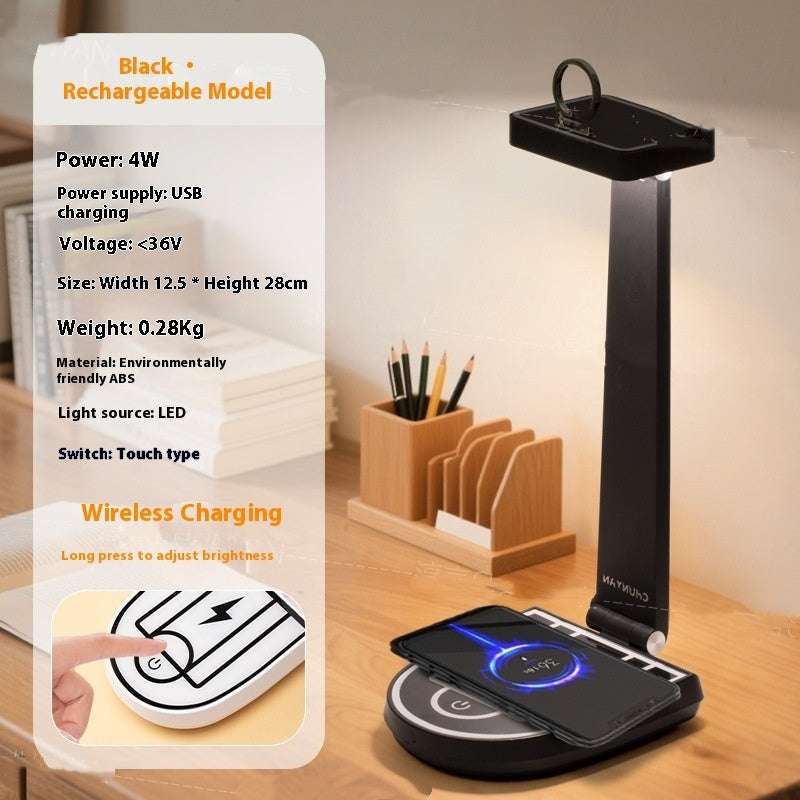 Creative Basketball Stand Table Lamp Mobile Phone Wireless Charging Lamp - globaltradeleader