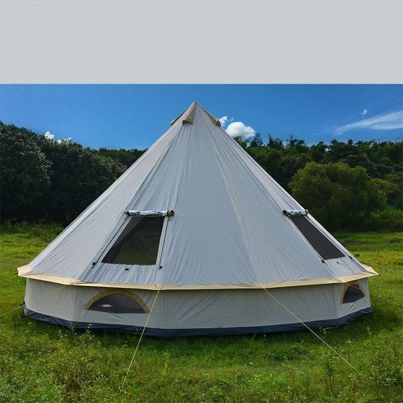 Yurt Tent Outdoor Camping Pyramid Chimney Sunscreen - globaltradeleader