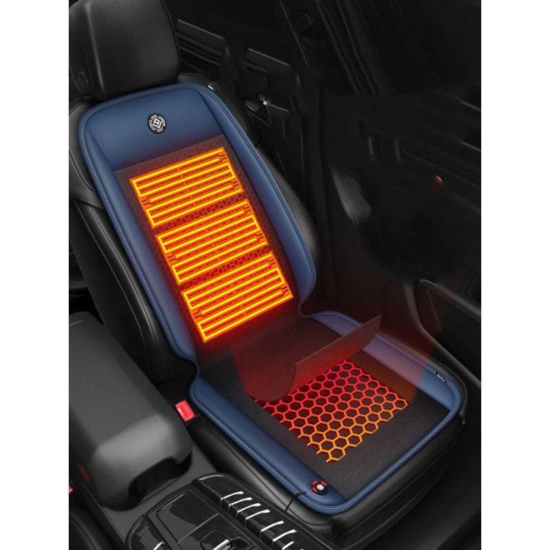 Graphene 12V Seat Heating Pad Universal Heating Electric Plush Cushion For Car - globaltradeleader
