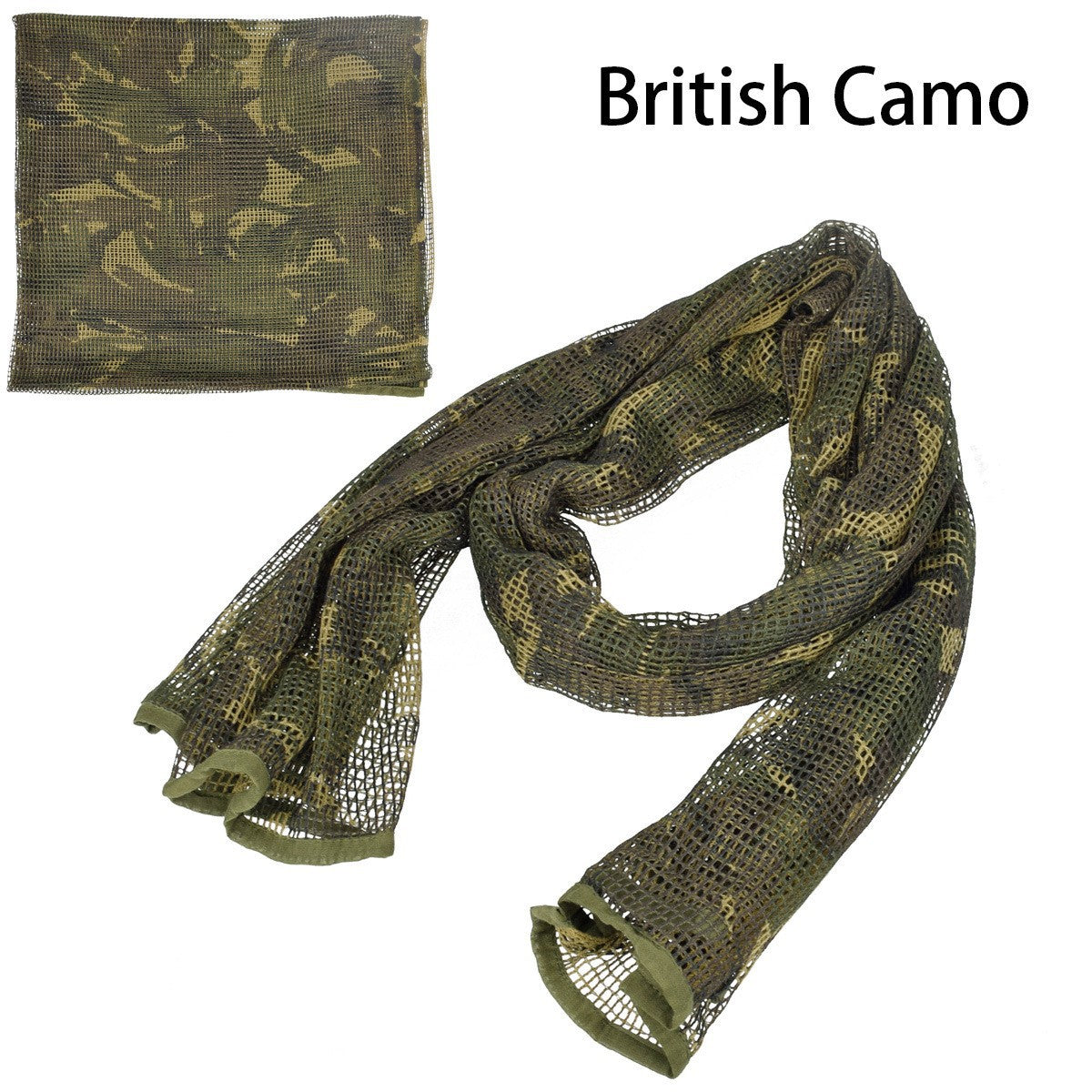 Breathable camouflage outdoor men's and women's scarves