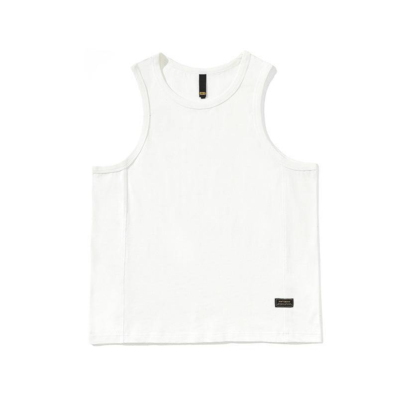 Heavy Basic Style Solid Color Men's Vest - globaltradeleader