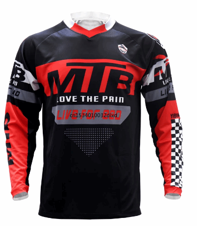 Cycling And Mountain Bike Short-fitting And Breathable Cycling Jersey