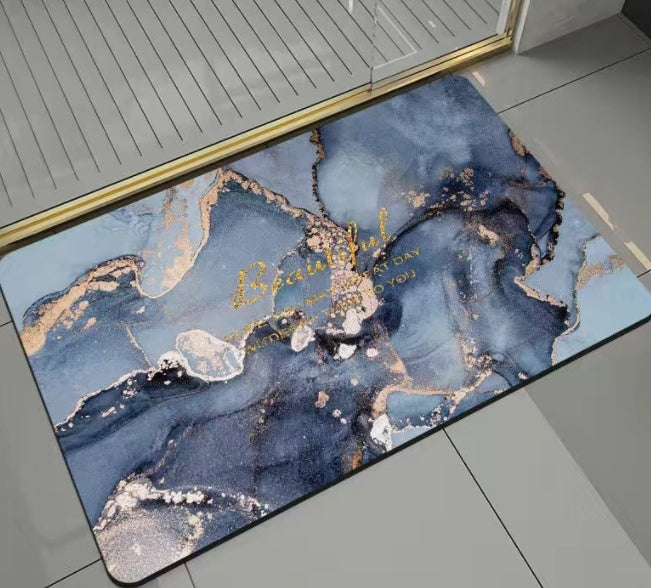 Diatom Mud Soft Entrance Bathroom Absorbent Foot Pad - globaltradeleader