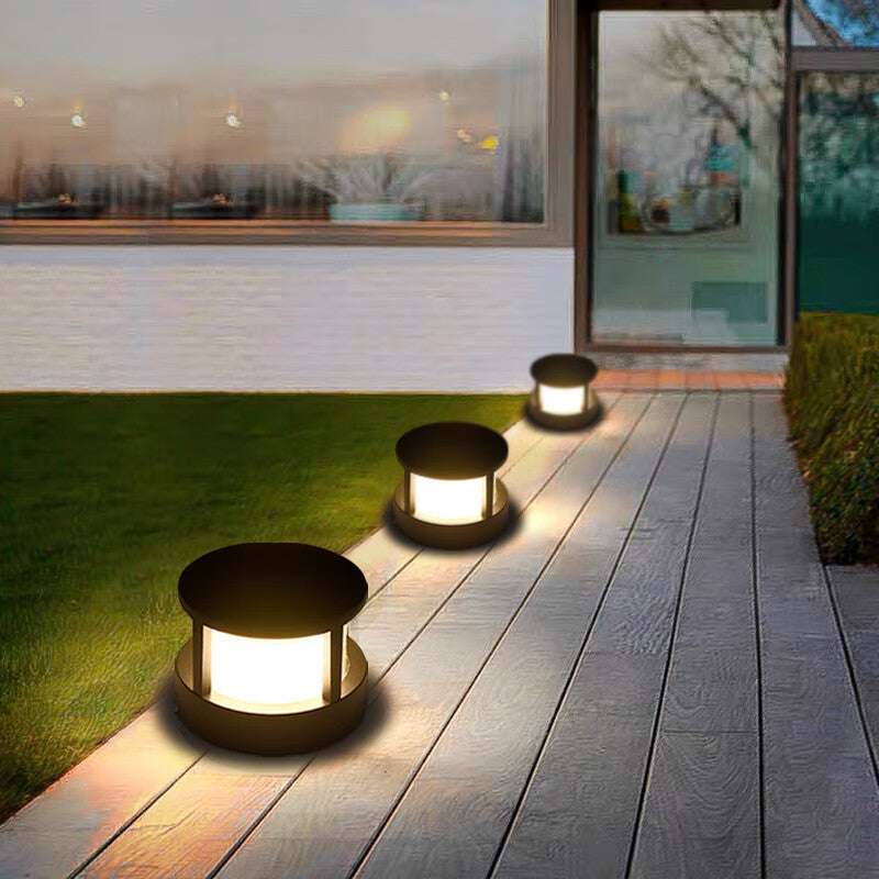 Outdoor Aluminum Wall Pillar Lamp - globaltradeleader