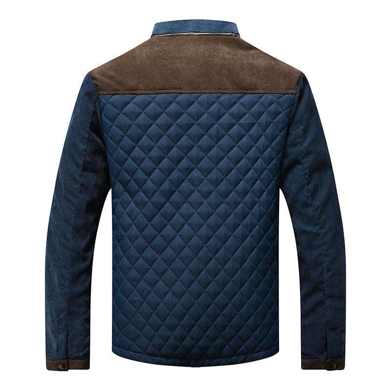 Casual Men's Jacket Non-ironing Treatment Outer Wear Cotton Long Sleeve - globaltradeleader
