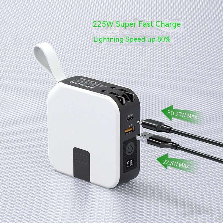 Mobile Phone Comes With A Power Bank And Travel Charger