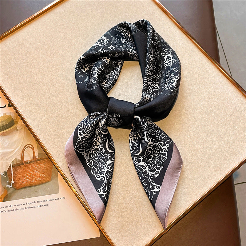 New Women's Scarves 70cm Love Bird Letter Pattern