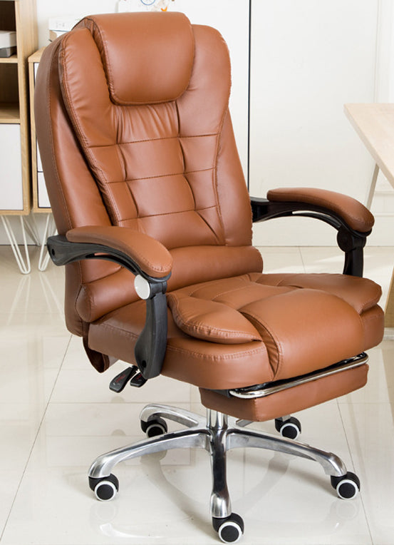 Office Chair Recliner Lift Ergonomic Swivel Chair Household Computer Chair Simple Chair - globaltradeleader